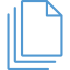 Stacked Pages Icon Stacked Pages Icon